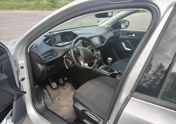 Peugeot 308 cena 31500 przebieg: 166300, rok produkcji 2014 z Kościan małe 37
